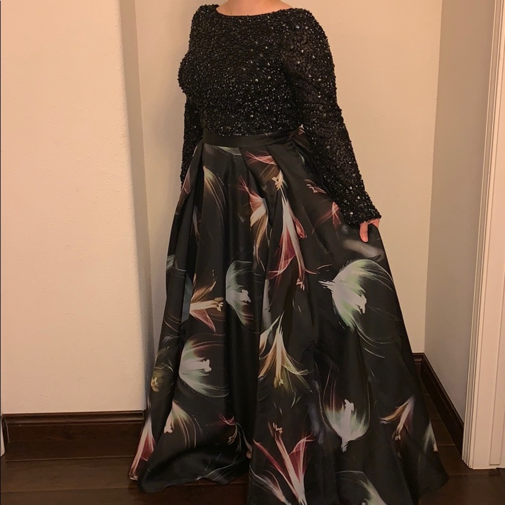 Terani long sleeve dress
